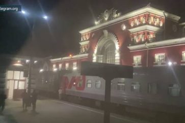 Kursk railway station Russia