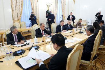 Lavrov Wang Yi meeting