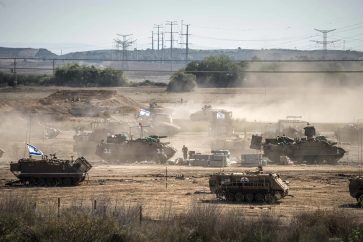 Israeli tanks Gaza