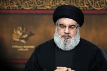Hezbollah Secretary General Sayyed Hassan Nasrallah (photo from archive).