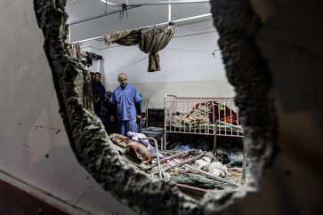 Nasser Hospital Irsaeli raid