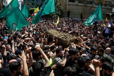 Funeral of Sayyed Nasrallah's mother