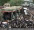 Funeral procession of President Ebrahim Raisi and entourage in the northwestern city of Tabriz (May 21, 2024).