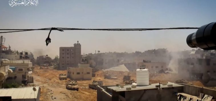  <a href="https://english.almanar.com.lb/2109461">Close-Quarters Battles as Gaza Resistance Fighters Heroically Defy Israeli Occupation (Videos)</a>