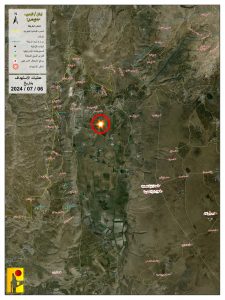 Beit Hillel strike map