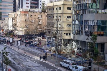 Ramat Gan Hezbollah rocket attack