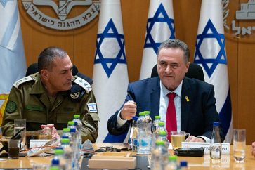 Zionist Defense Minister Israel Katz and IOF Chief of Staff Lt. Gen. Eyal Zamir