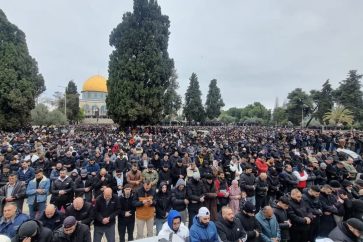 Friday prayers Al-Aqsa Ramadan holy month