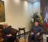 Hezbollah's Liaison and Coordination Unit Head, Hajj Wafiq Safa and UN Special Coordinator for Lebanon, Ms. Jeanine Hennis-Plasschaert