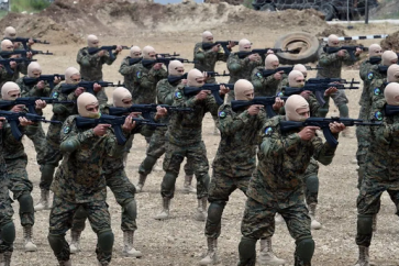 Hezbollah fighters