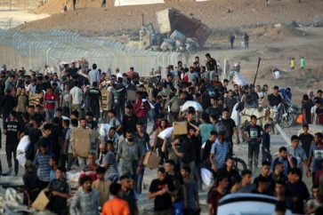 Gaza aid seekers