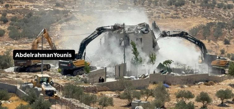  <a href="https://english.almanar.com.lb/2456115">IOF Demolish Home, Issue Order for Another in Bethlehem; Settlers Vandalize Water Supply near Ramallah</a>
