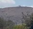 Israeli bulldozer expanding an occupation site in Aitaroun town