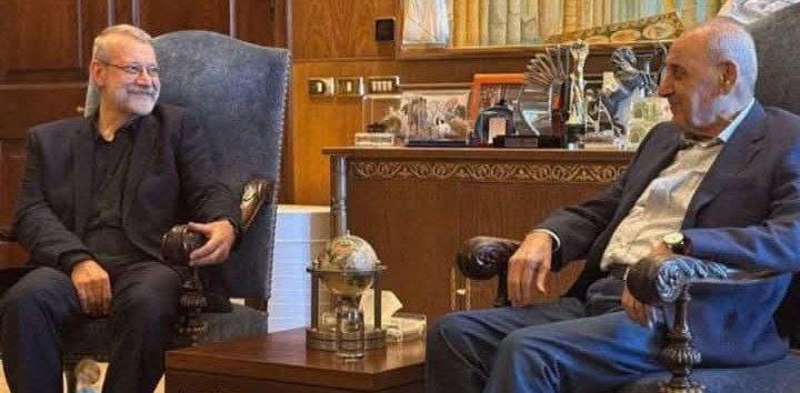  <a href="https://english.almanar.com.lb/2475475">Iran&#8217;s Larijani Meets Speaker Berri: National Dialogue Helps Lebanese Take Appropriate Decisions Away from Foreign Dictates</a>