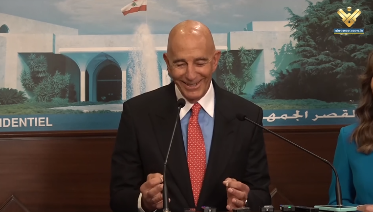 US Envoy Tom Barrack