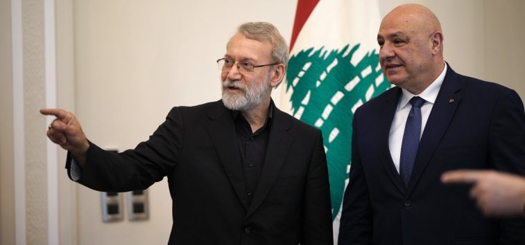  <a href="https://english.almanar.com.lb/2475431">Larijani Meets President Aoun at Baabda Palace, Voices Iran&#8217;s Readiness to Help Lebanon in Reconstruction</a>