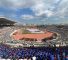 Camille Chamoun Stadium filled with Al-Mahdi Scouts