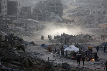 Gaza destruction