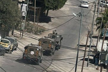 Israeli forces Nablus Balata West Bank