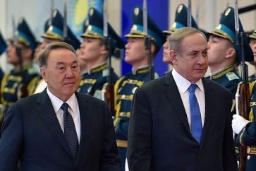 Kazakh president Netanyahu 2016 meeting