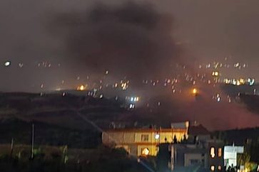 Israeli strike Iqlim Al-Tuffah south Lebanon
