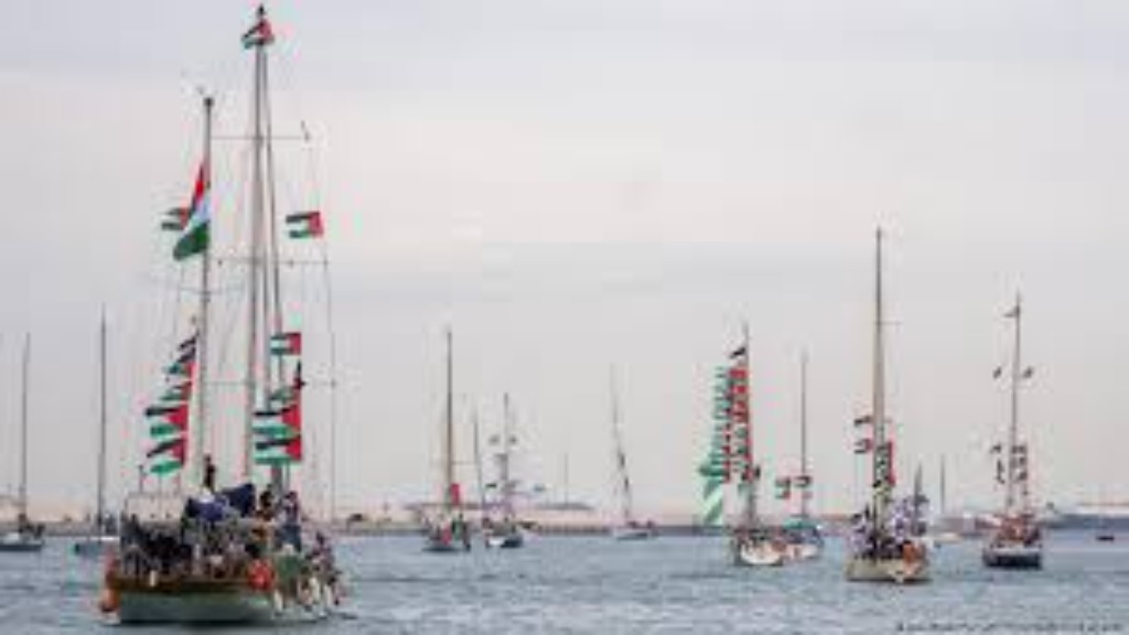 Israeli Enemy Forces Intercept Gaza-Bound Humanitarian Flotilla in International Waters, Organizers Say